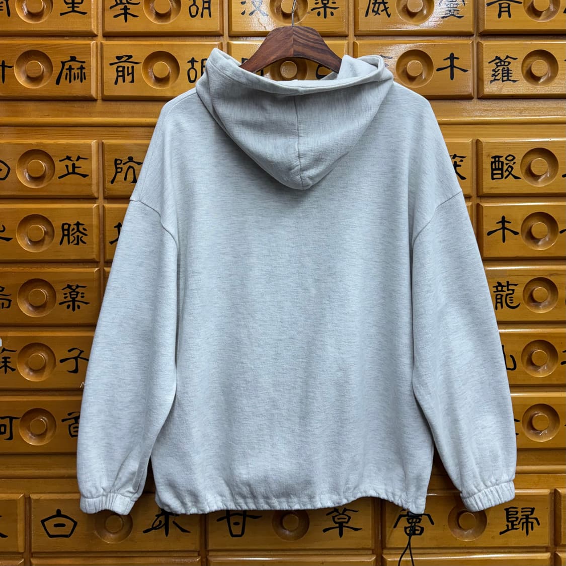 웨스턴 크림 후드티 (M)   상품이미지4