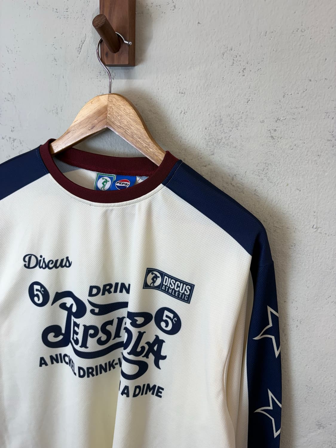 디스커스 펩시콜라 메쉬 롱슬리브 져지 상품이미지4