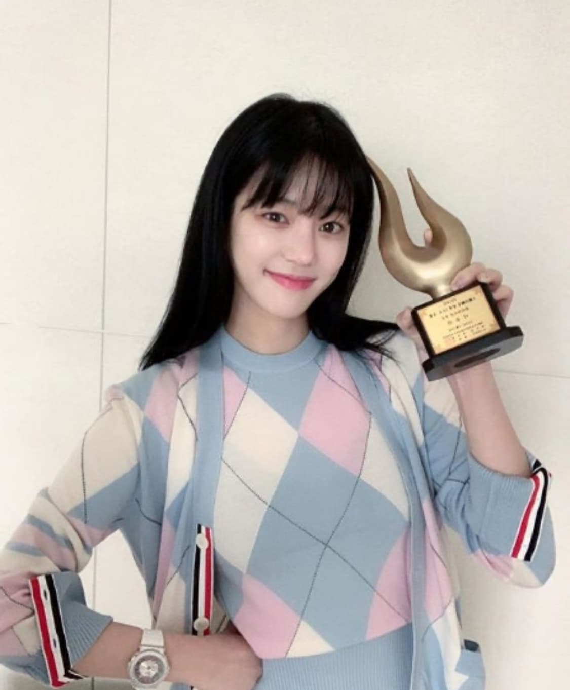 톰브라운 아가일 니트베스트 XS 상품이미지3