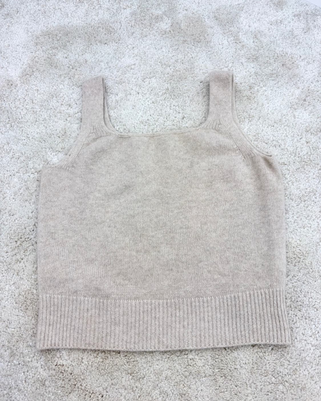 더캐시미어 23fw 나시 캐미솔 /100%캐시미어 상품이미지5