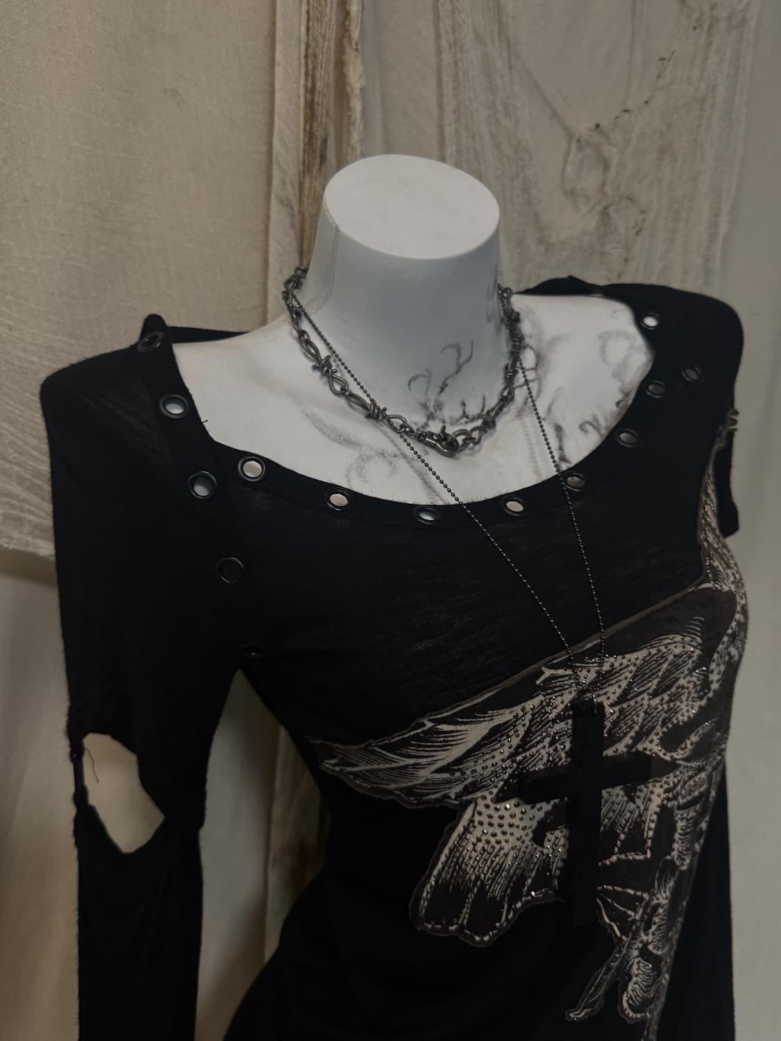 Salvage Eyelet Detail Sleeve 상품이미지2