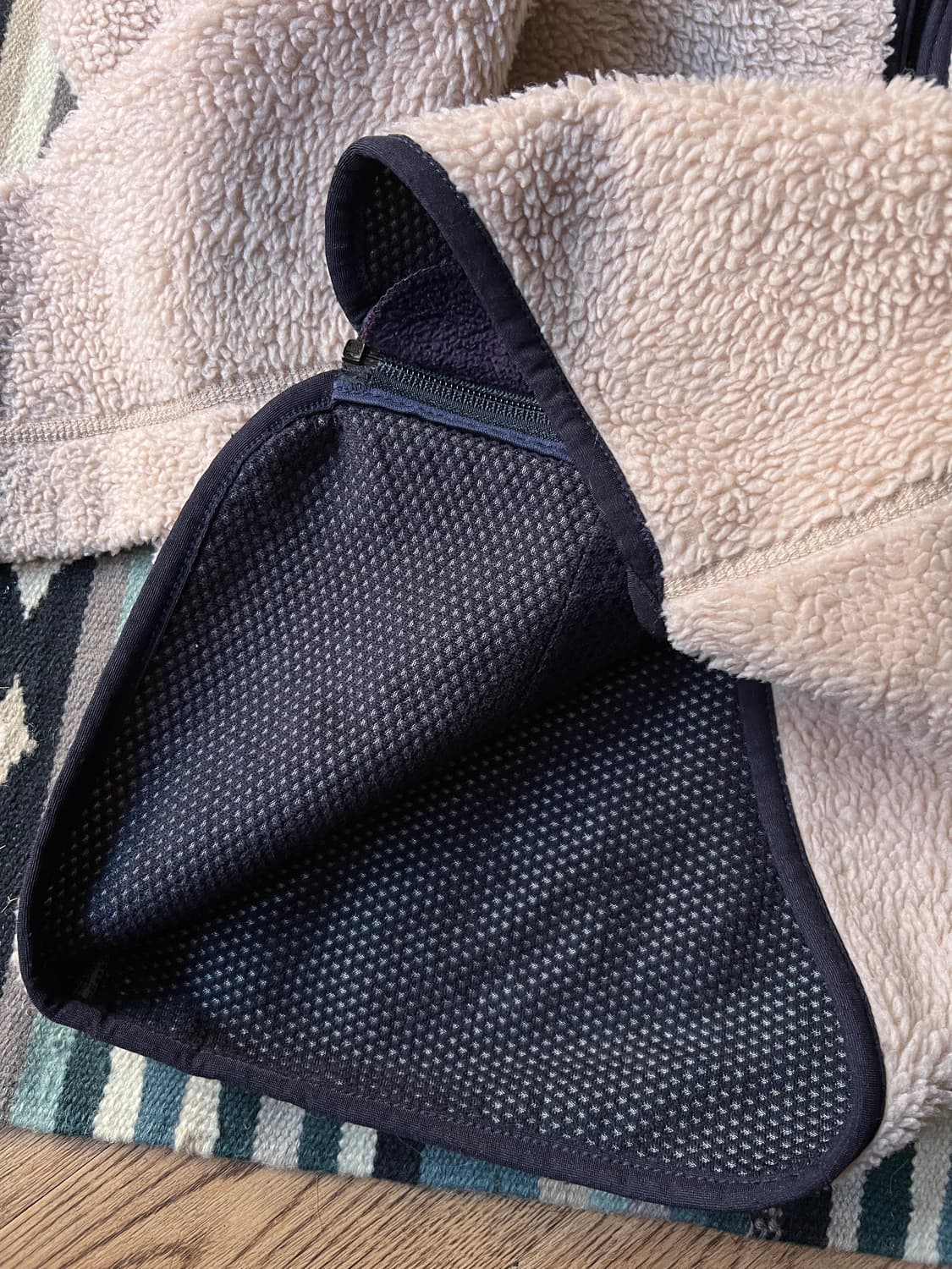 [S]파타고니아 Made in USA 화이트 플리스 자켓 상품이미지6