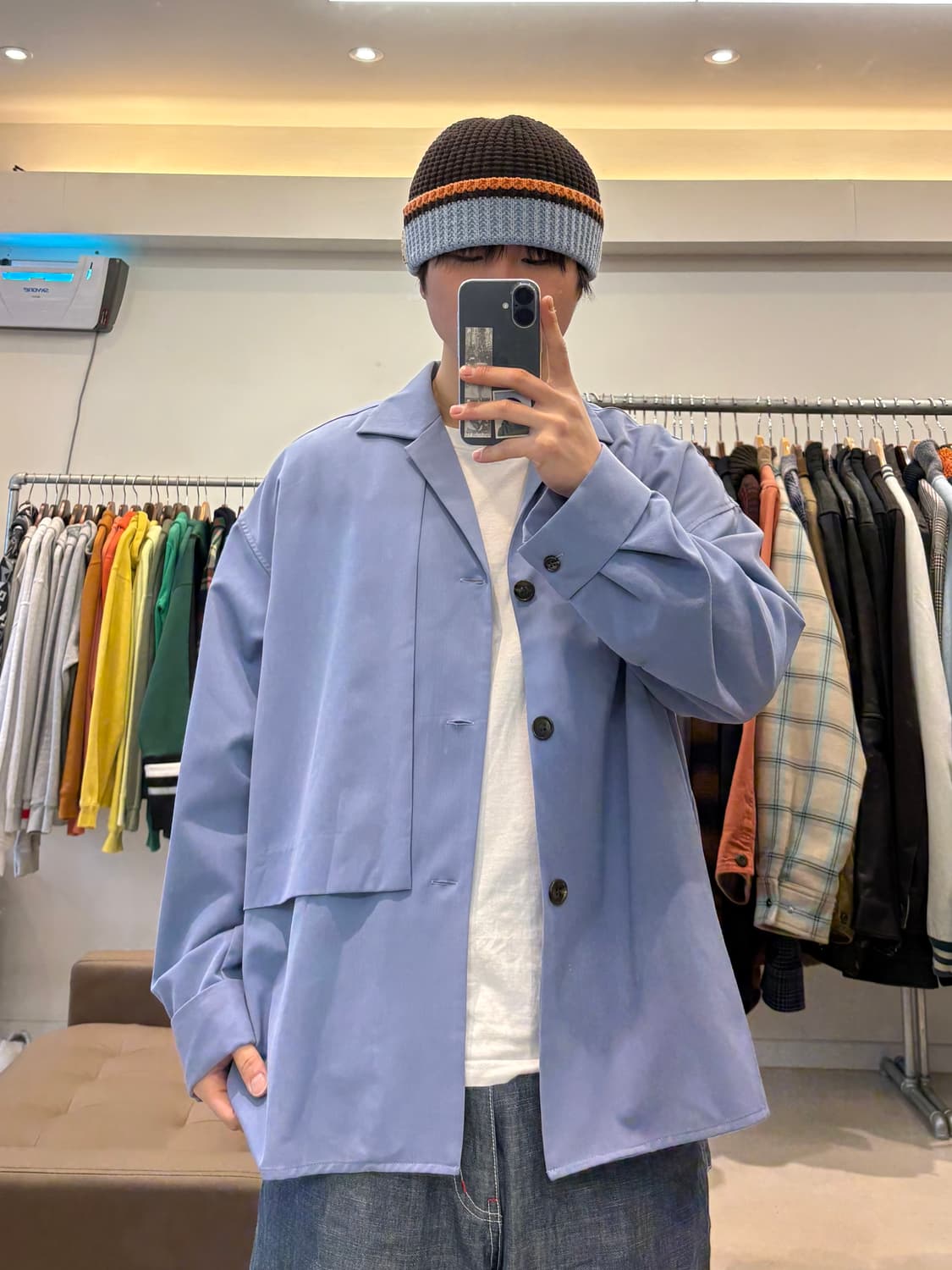 하레 요크 라펠 셔츠 상품이미지8