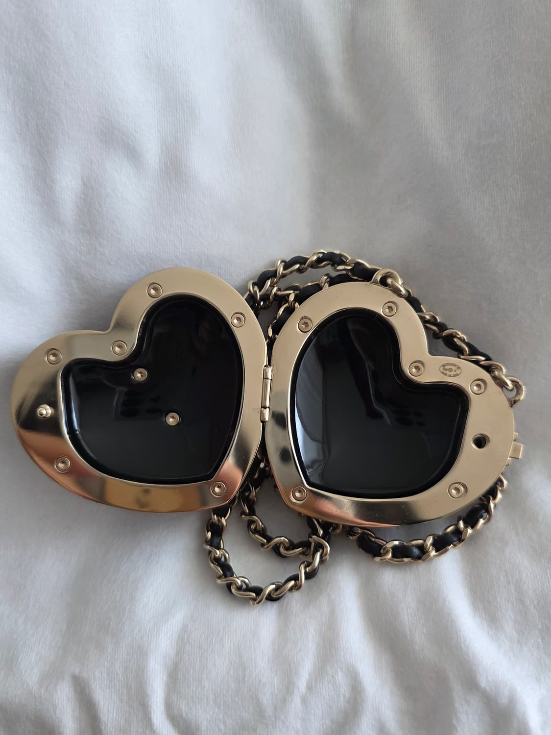 샤넬 하트 트위드 롱 네크리스 미니백 상품이미지2