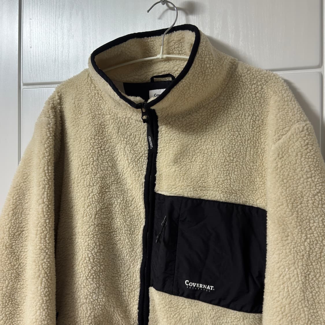 커버낫 양털 뽀글이 쉐르파 플리스 자켓 상품이미지3