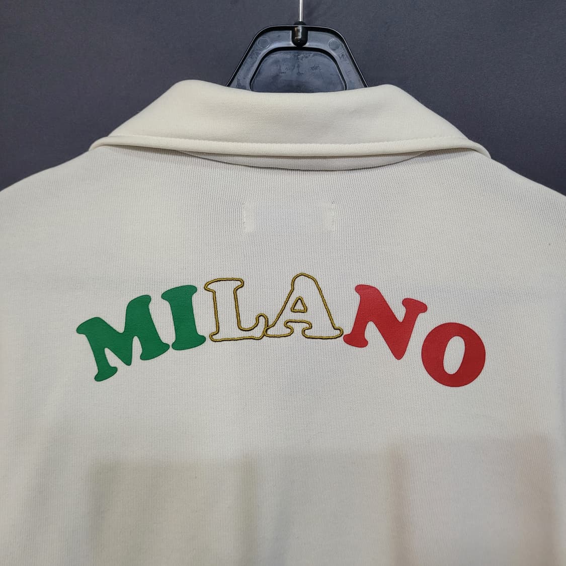 아디다스 불꽃 레터링 자수로고 Milano 대대장 져지  상품이미지6