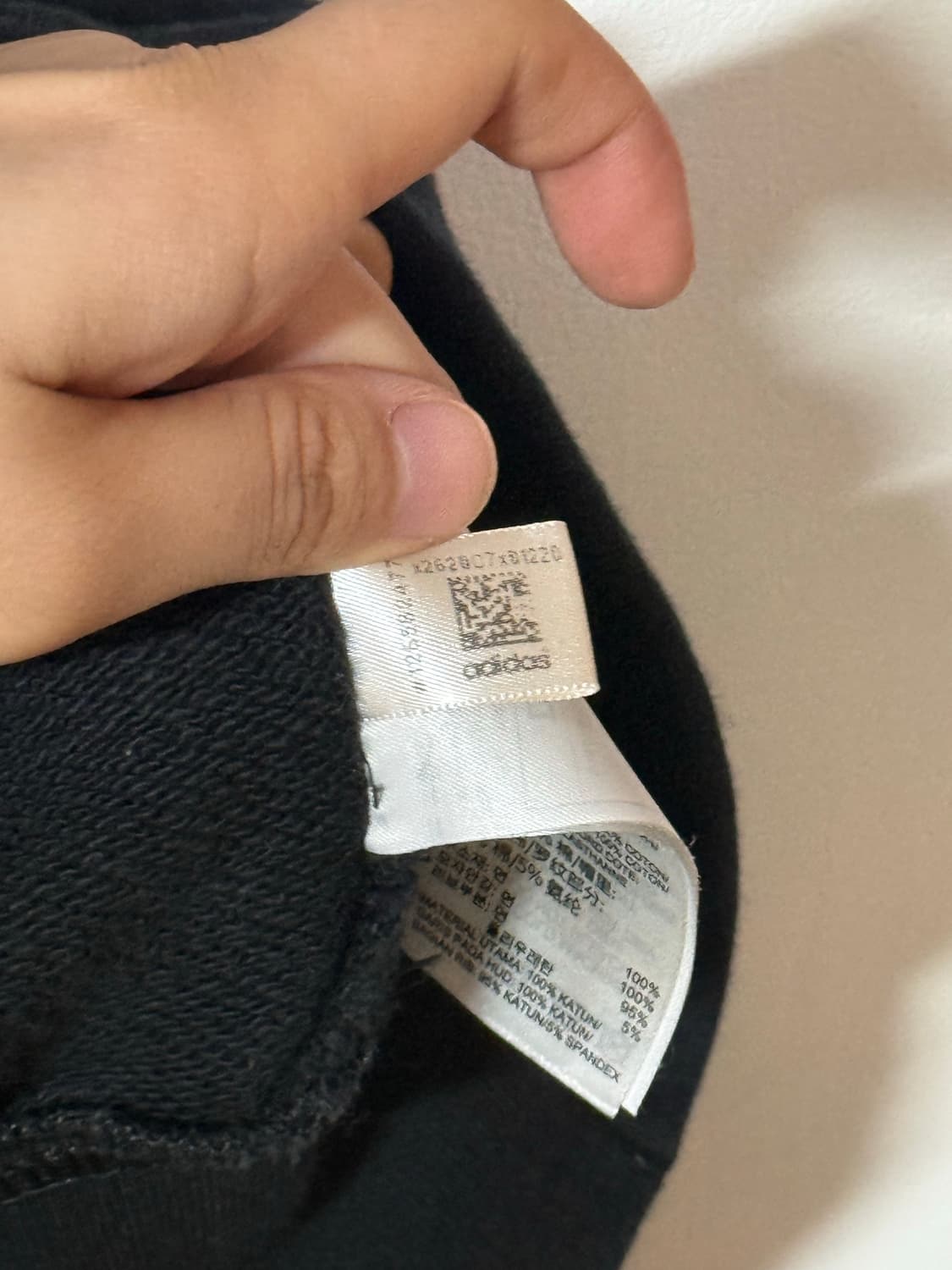 정품 아디다스 크롭 후드티 상품이미지7