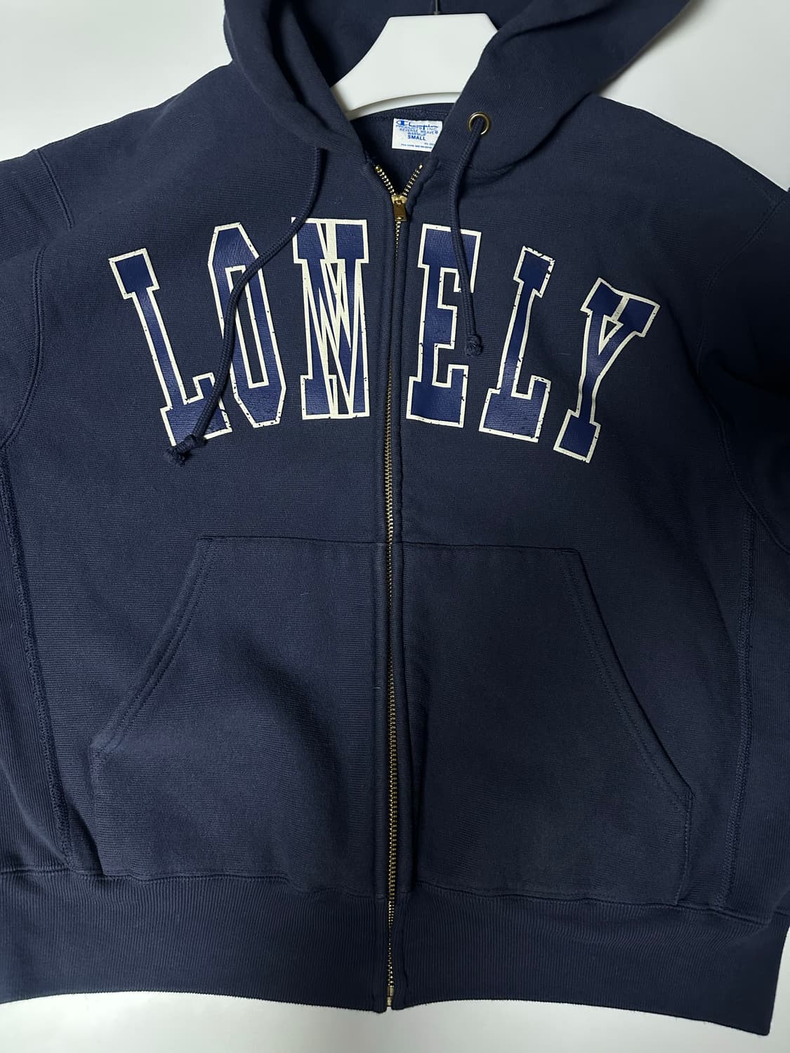 챔피온 노앙 후드집업 다크 네이비 S [Champion X NOHANT] 상품이미지10