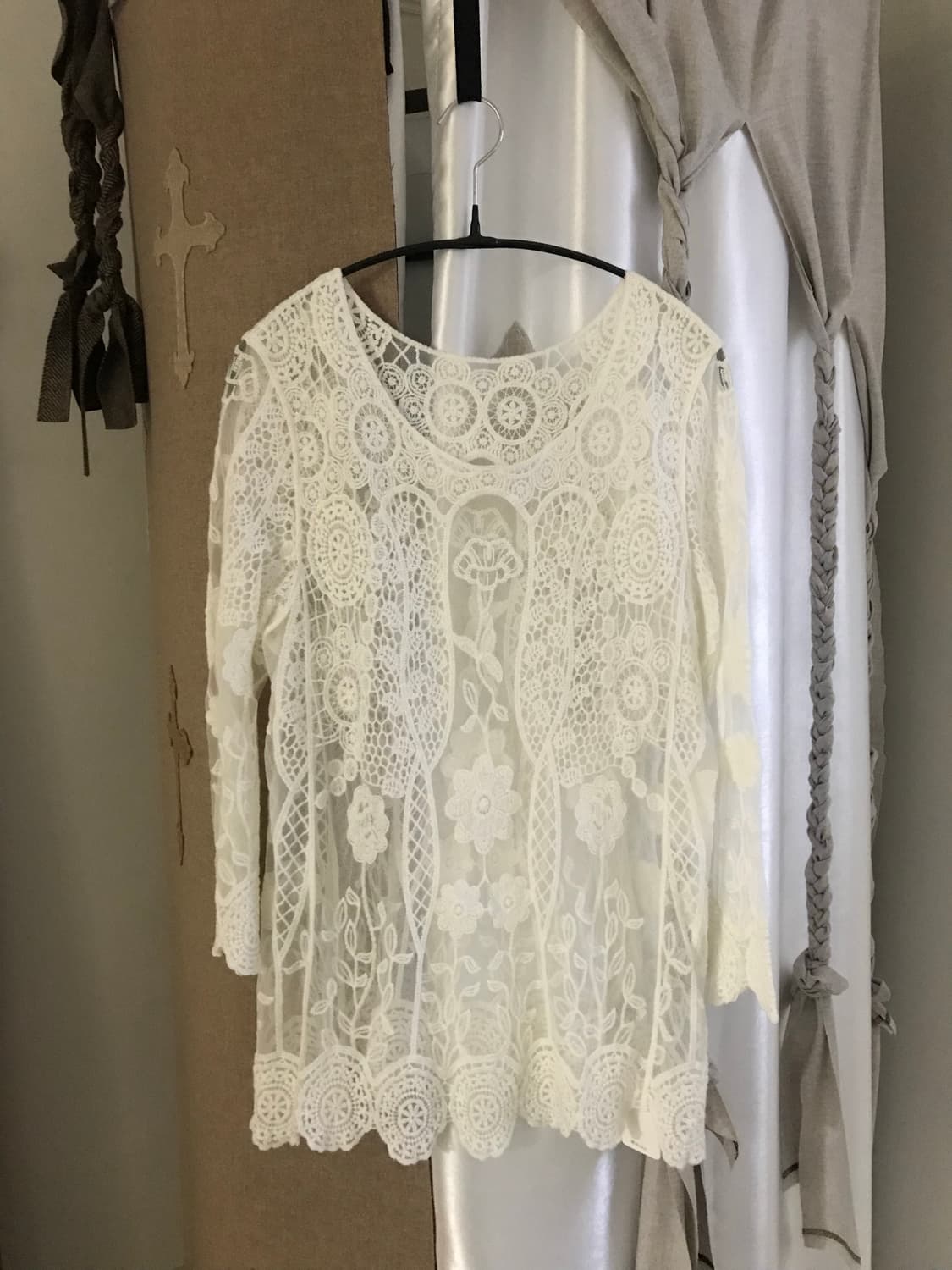  vintage lace see-through top  상품이미지9