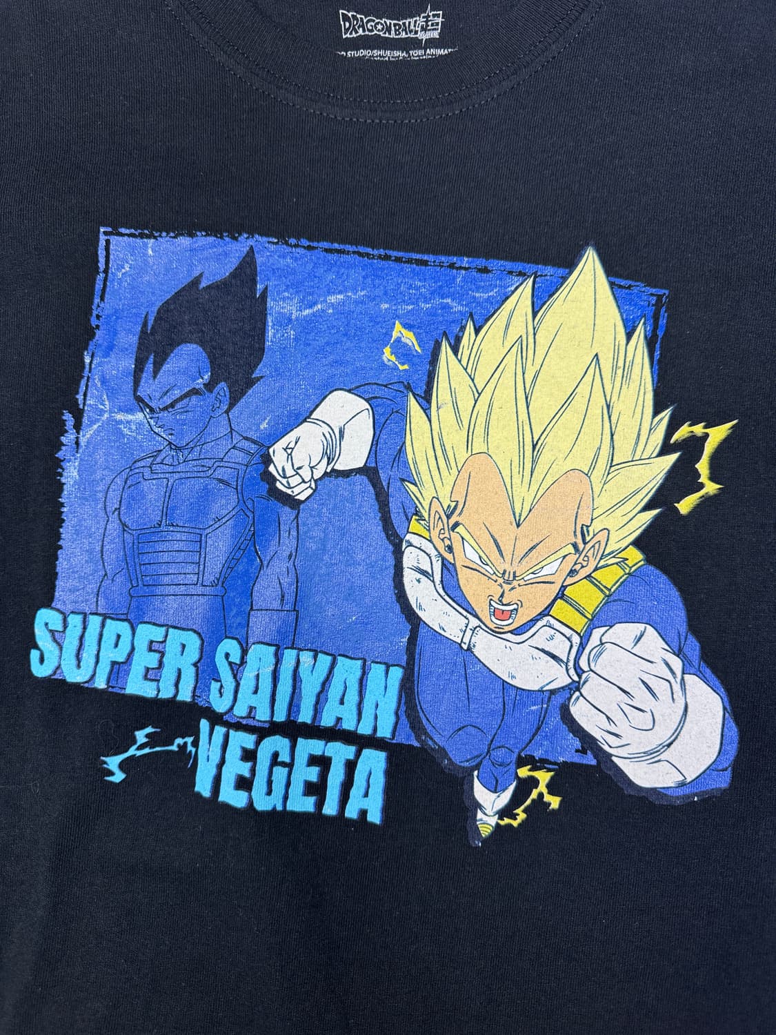 빈티지 드래곤볼 슈퍼 DRAGONBALL 베지터 롱슬리브 티셔츠 M 상품이미지3