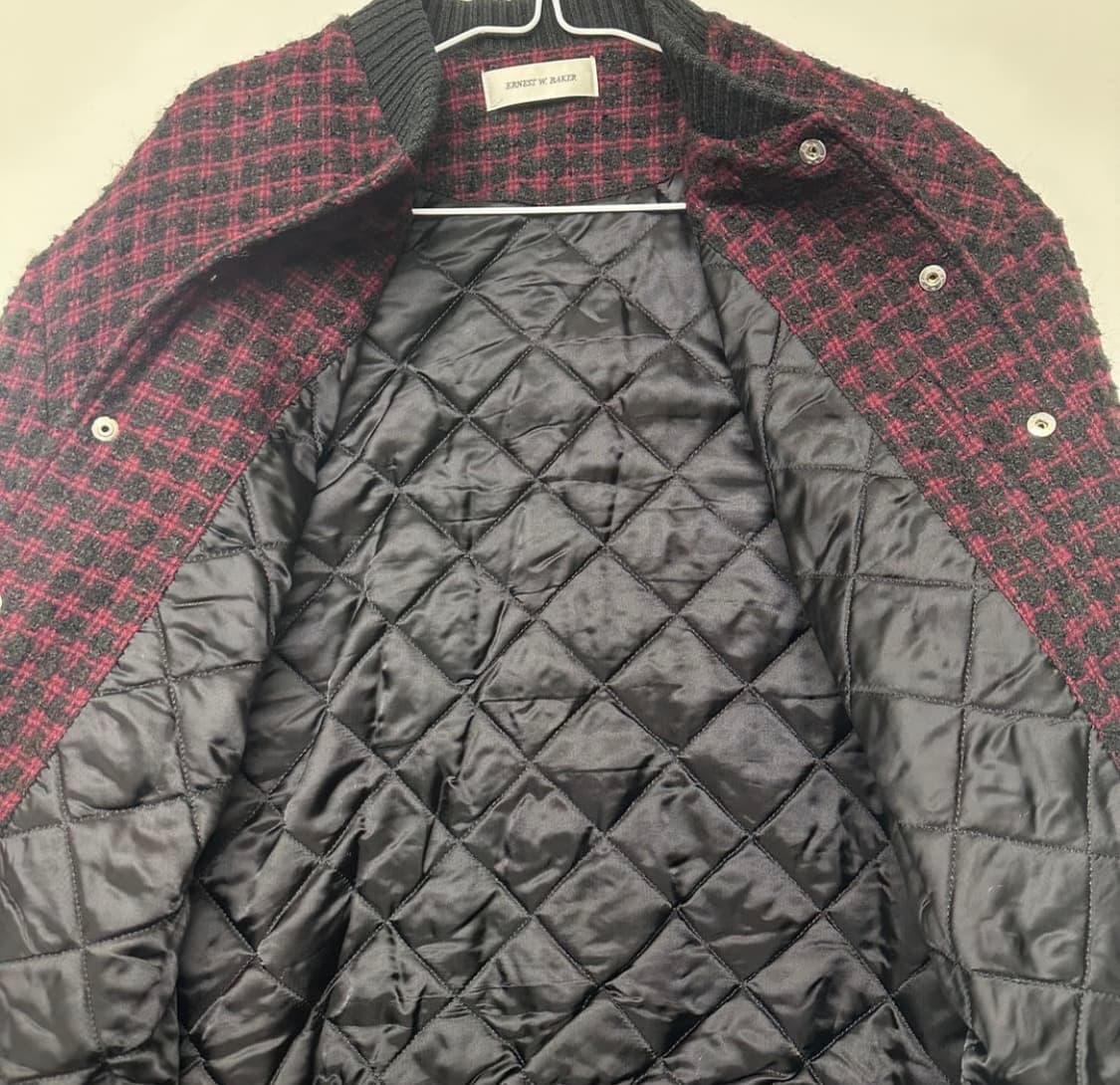 23FW) 어네스트 w 베이커 플란넬 봄버 자켓 50 (100-105) 상품이미지2