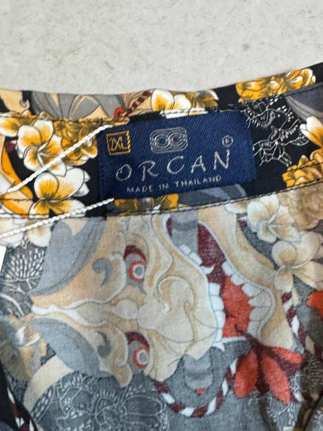 Orcan 한야 이레즈미 일본 빈티지 하와이안 셔츠 2xl 상품이미지4