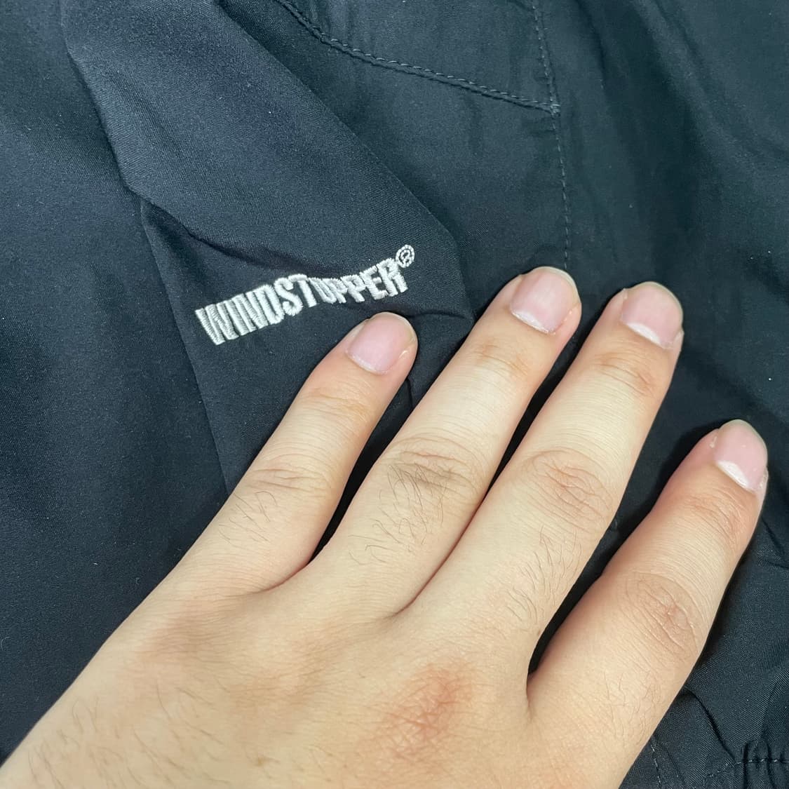 노스페이스 블랙 테크니컬 윈드스토퍼 바람막이 자켓 상품이미지5