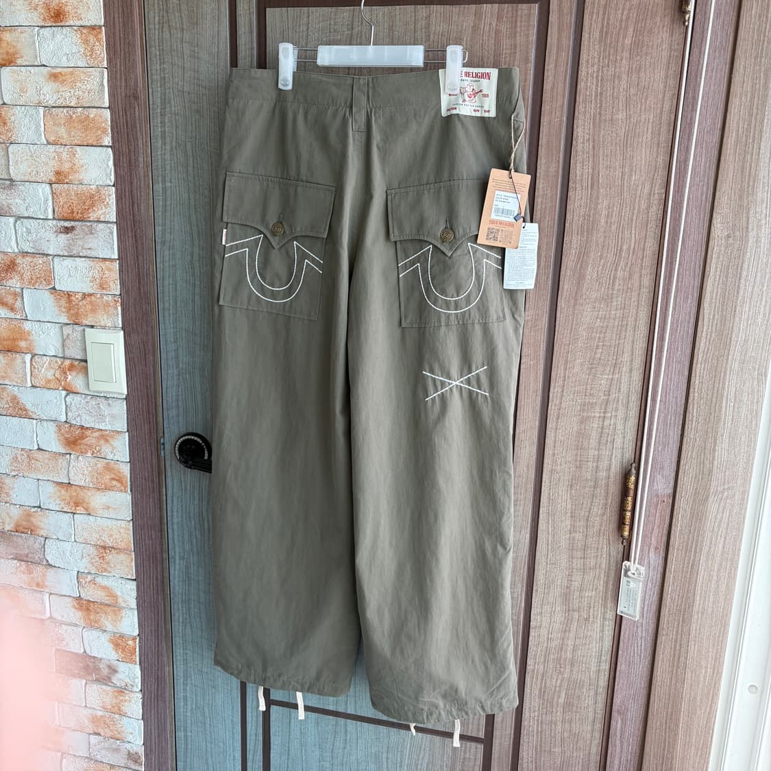 새상품(L)트루릴리젼 밀 그레네이드 팬츠 카키 상품이미지3