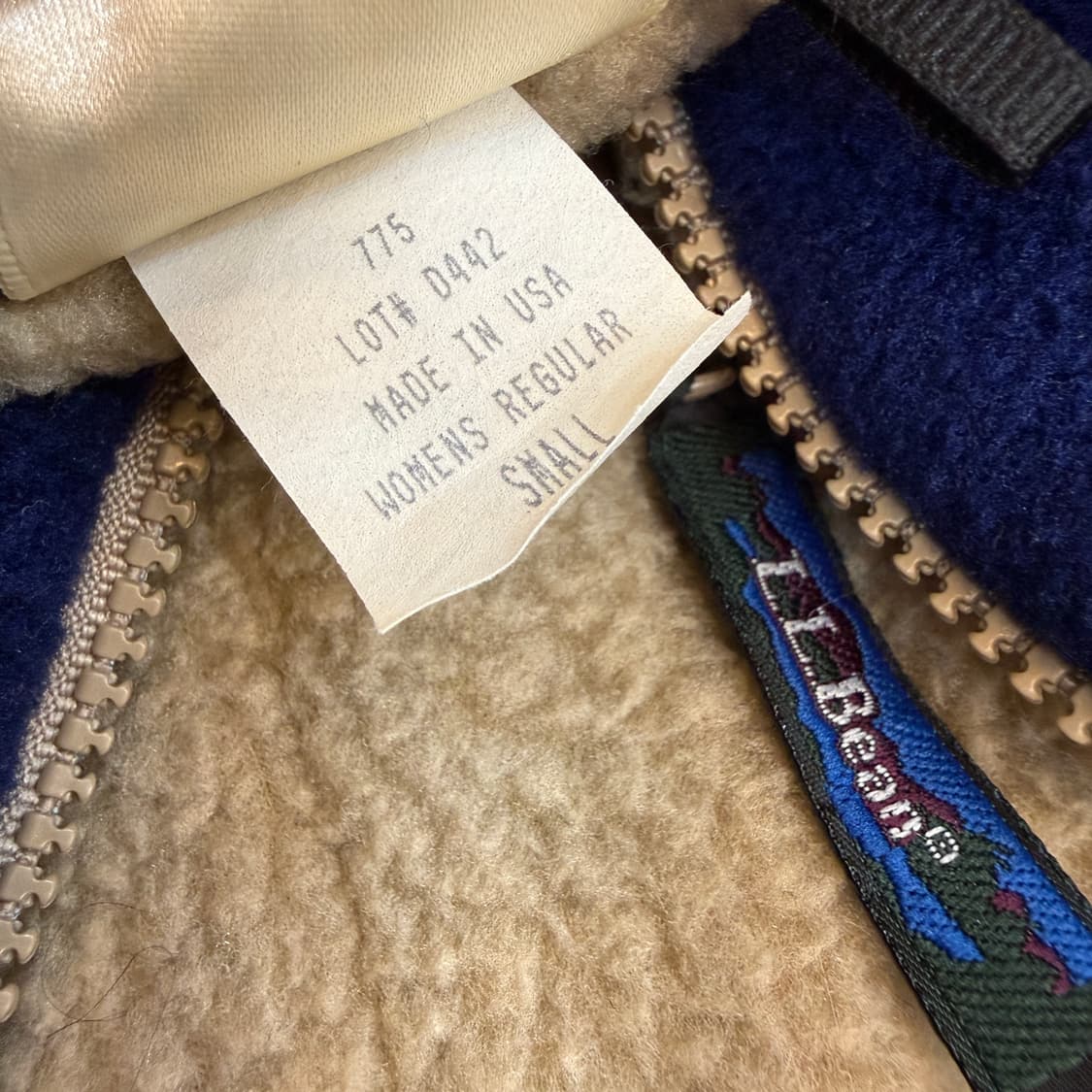 90s 엘엘빈 후리스 집업 상품이미지6