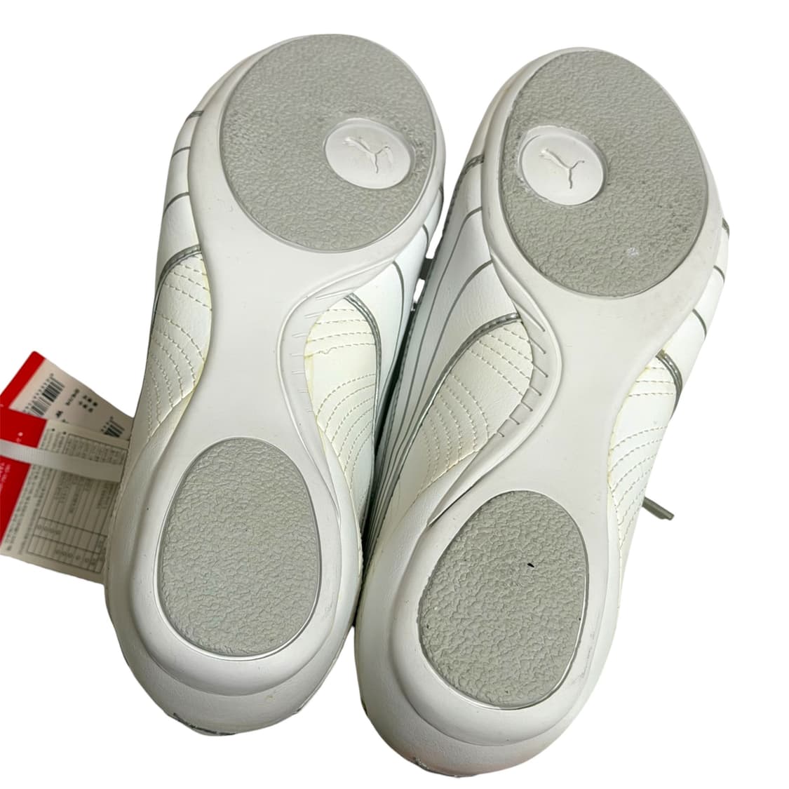 00s PUMA Etoile 화이트 실버 슬림 스니커즈 상품이미지6