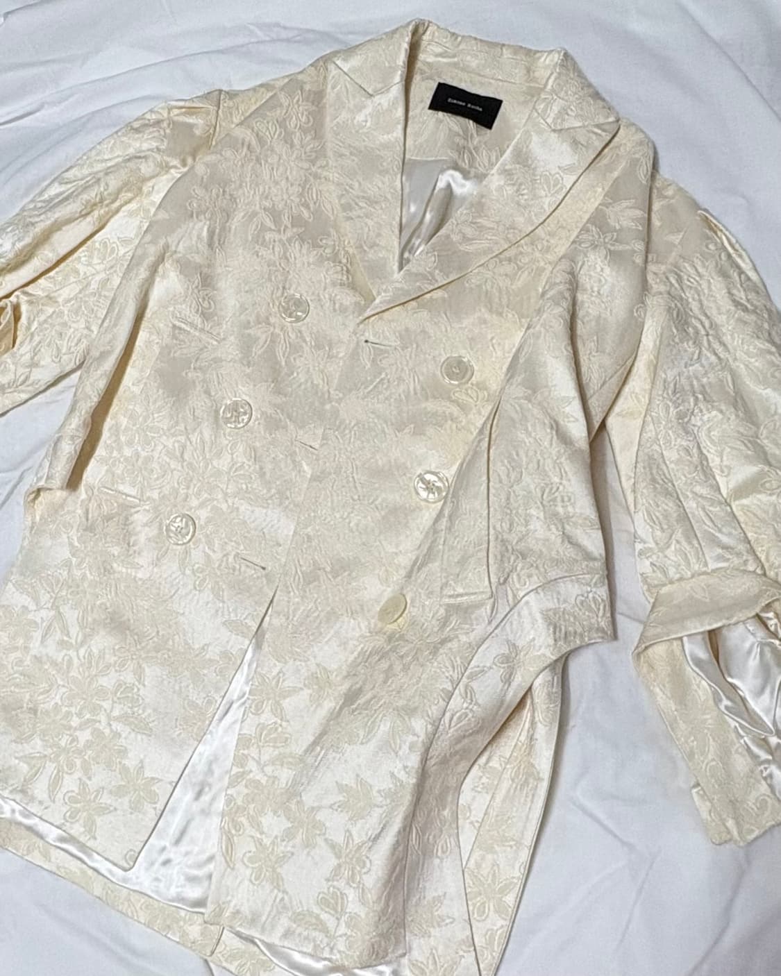 시몬로샤 simone rocha ss2022 jacquard coat 상품이미지2