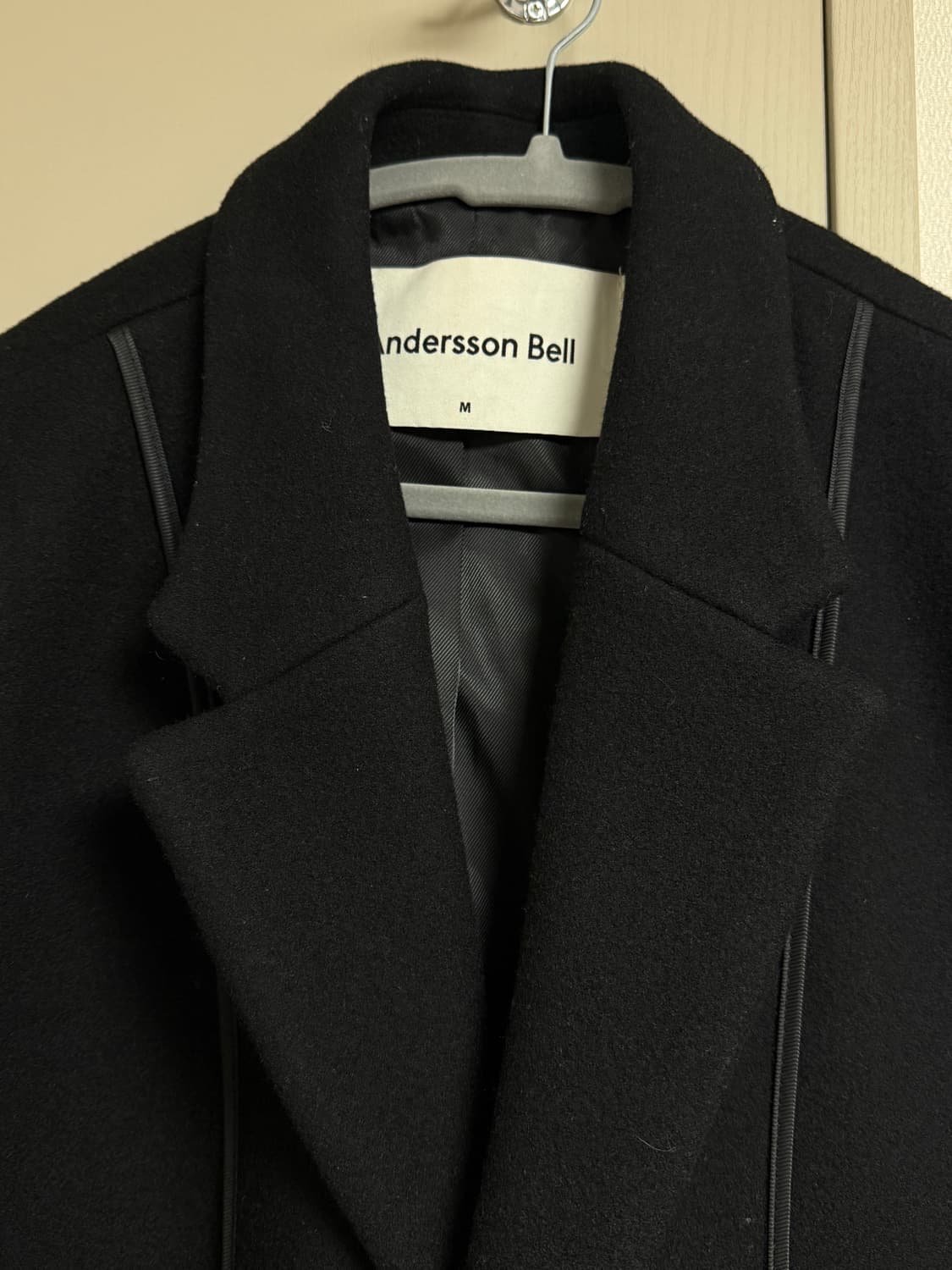 [M] 앤더슨벨 대디 클래식 인사이드아웃 울 코트 상품이미지2