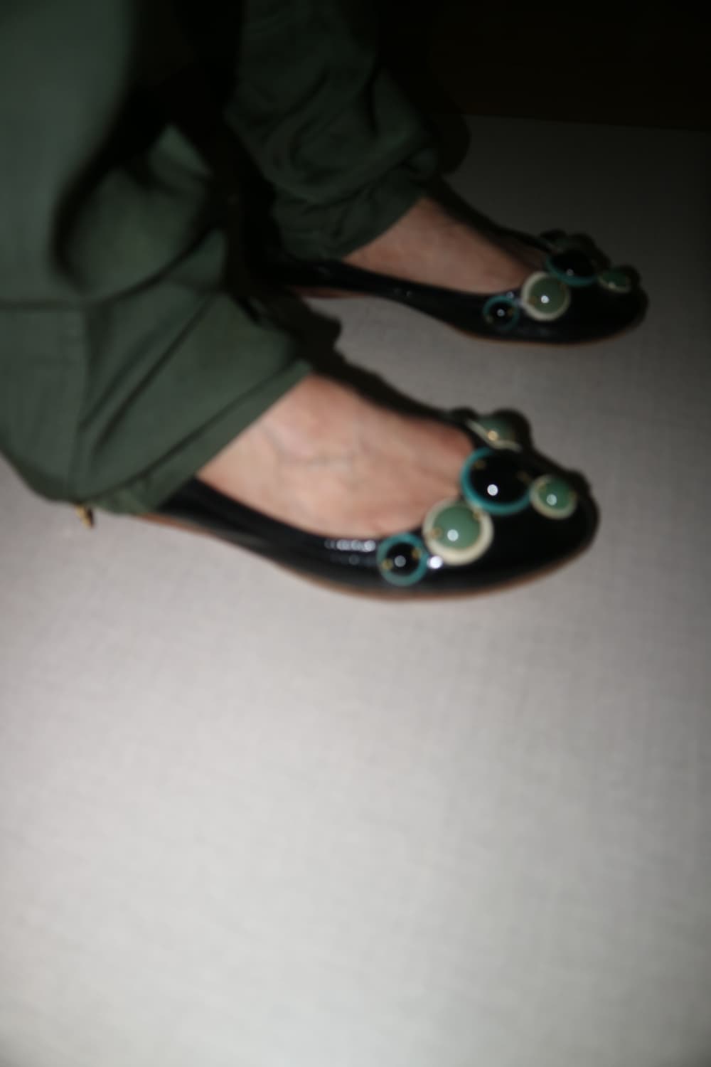 Miu miu motif flat shoes 상품이미지1