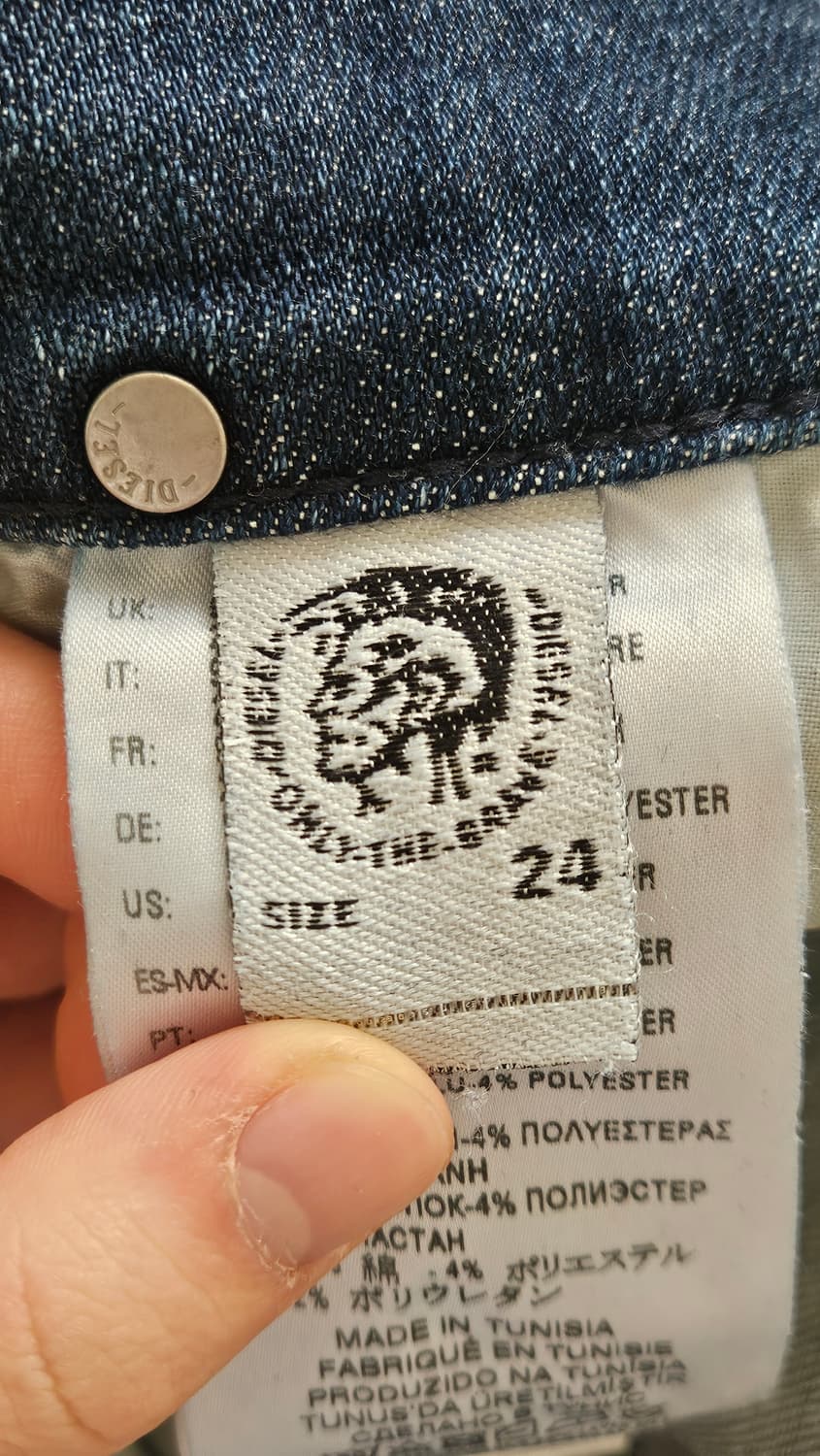 Diesel D-EBBEY bootcut jeans low waist 상품이미지6