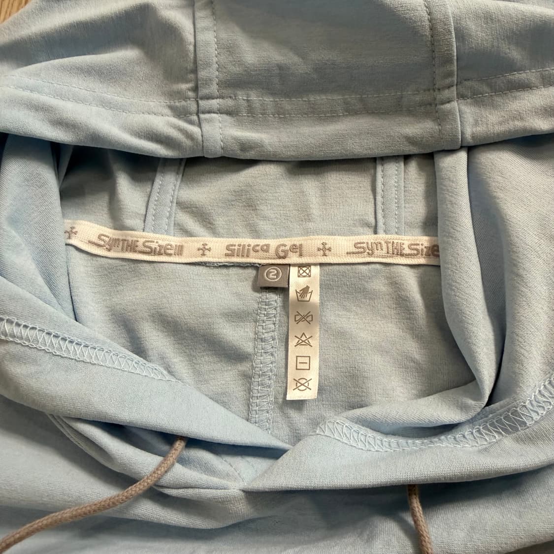 Syn.THE.Sizel III Layered hoodie 상품이미지4