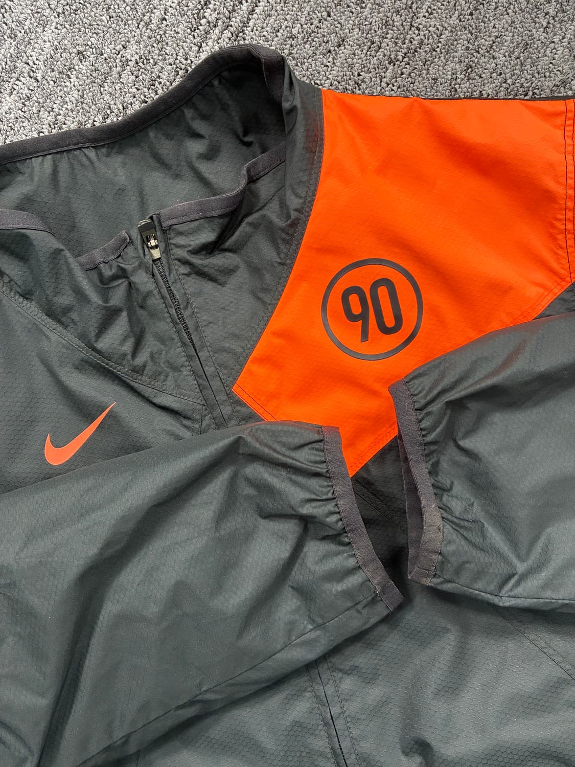 나이키 블랙 토탈 90 바람막이 M 상품이미지6