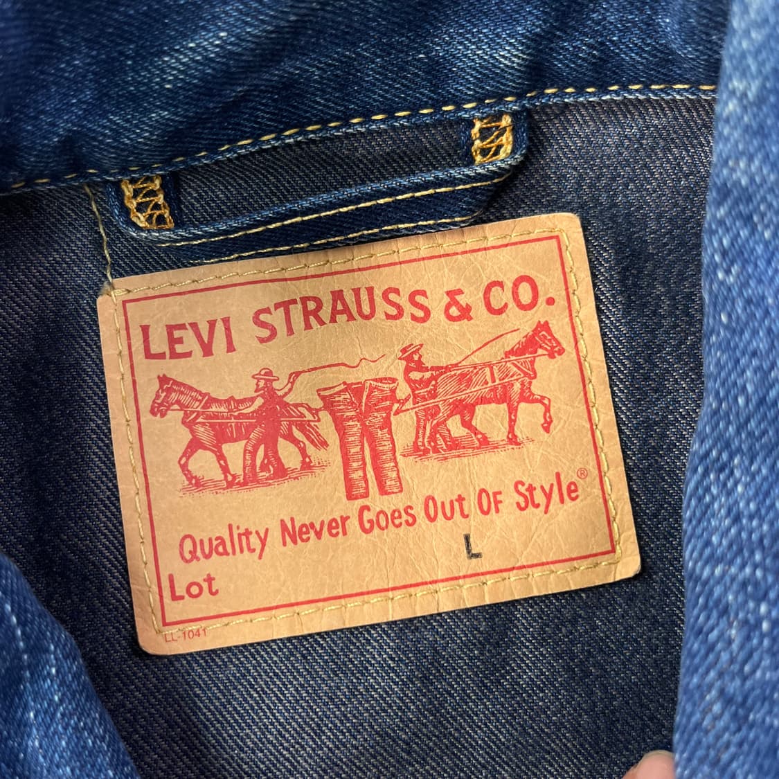 100 리바이스 타입원 트러커 데님 자켓 상품이미지3