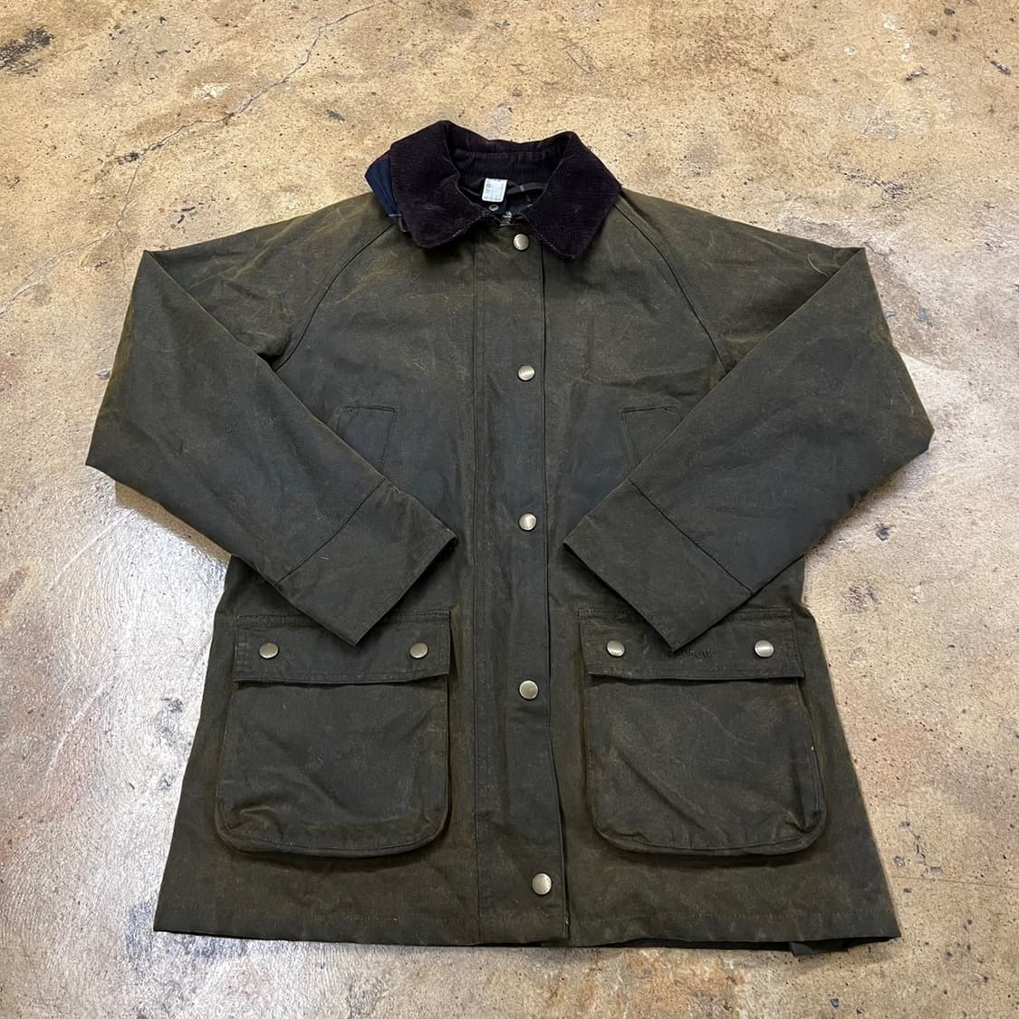 [정품/8] 바버 아콘 왁스 코튼 자켓 b19 상품이미지2