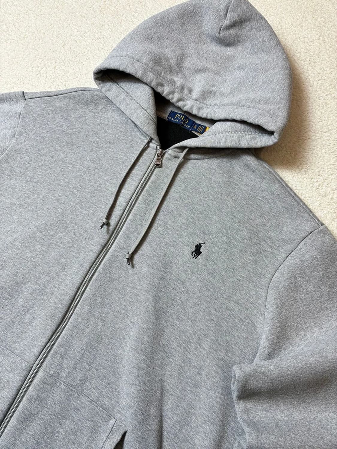 폴로 랄프로렌 큐알 신형 로고 후드 집업 PN7003 상품이미지2