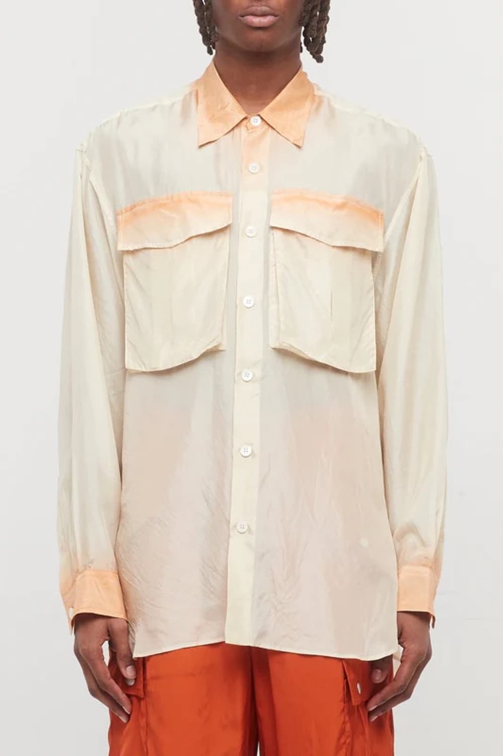 [BTS 뷔님 착용] 드리스반노튼 24ss 캘린더 실크 셔츠 상품이미지2