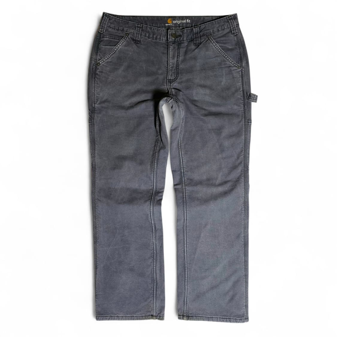 [32][칼하트]OG 크로포트 싱글니 카펜더 워크팬츠(플리스) 상품이미지2