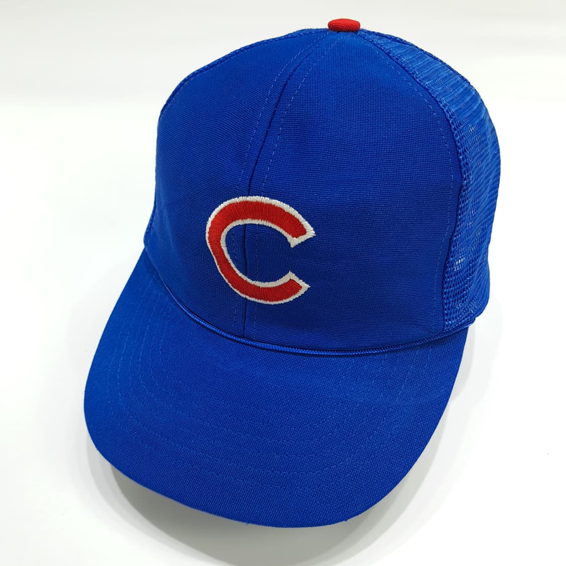 빈티지 90s MLB 시카고 컵스 메쉬 트러커캡 P1898 상품이미지2