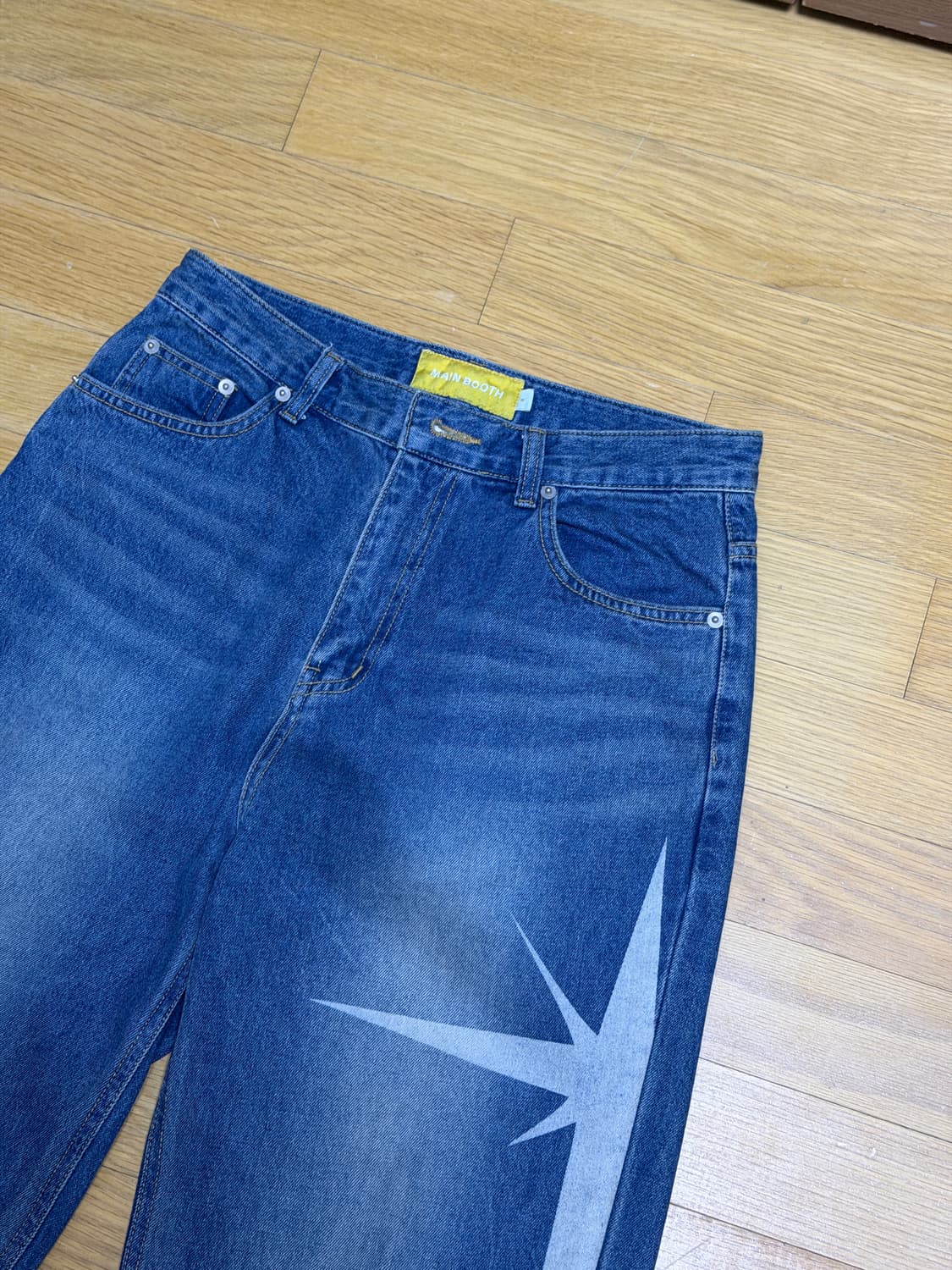 메인부스 Shooting Star Denim Pants(BLUE) 상품이미지5