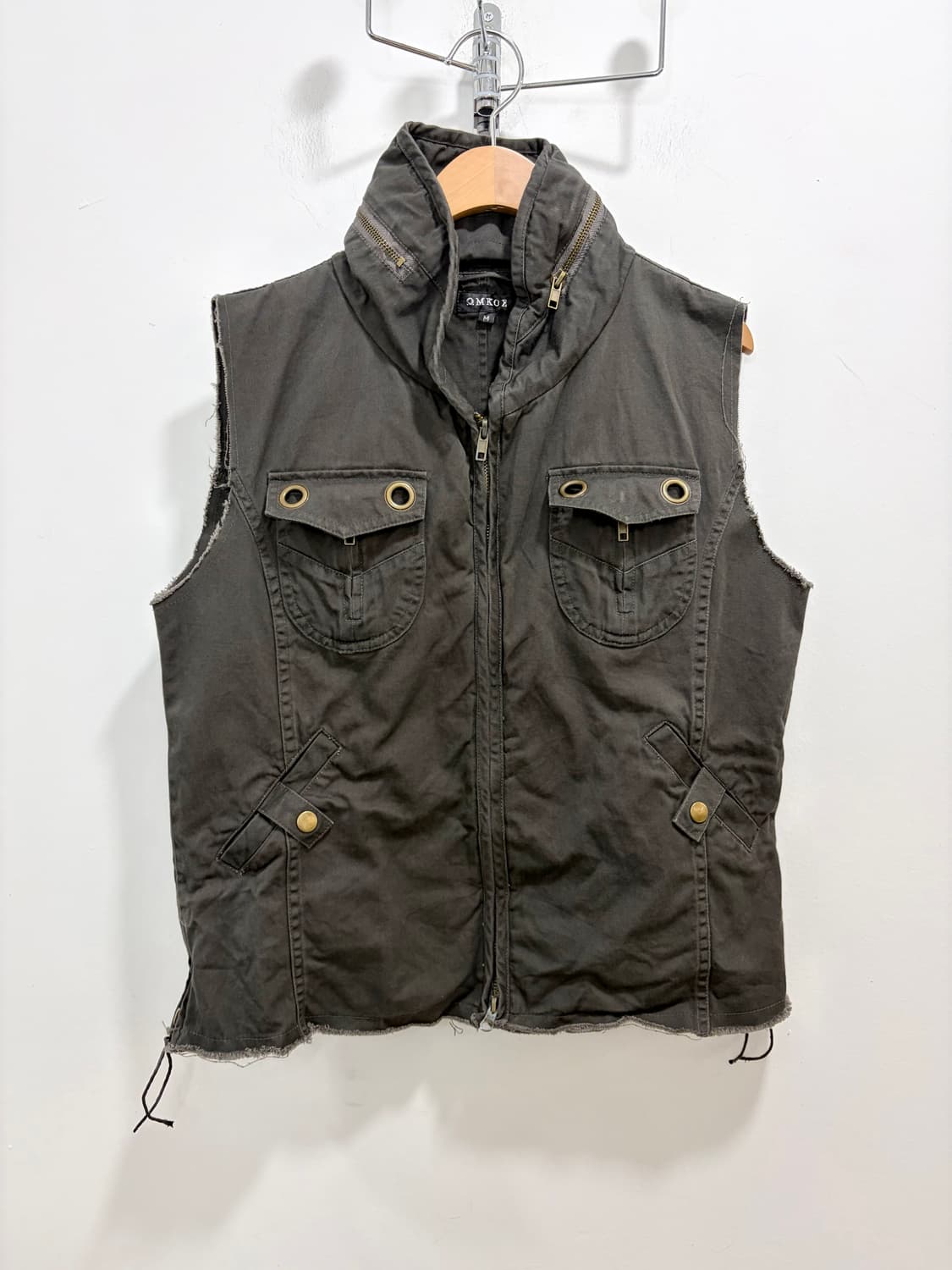 펑크 카고 조끼 베스트 상품이미지1