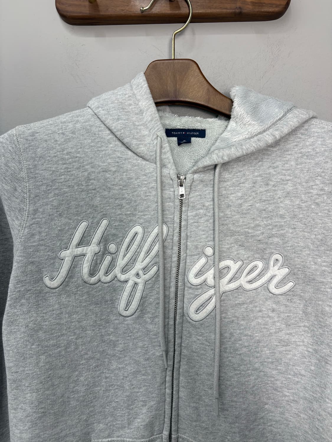타미힐피거 그레이 후드집업 A3283 상품이미지4