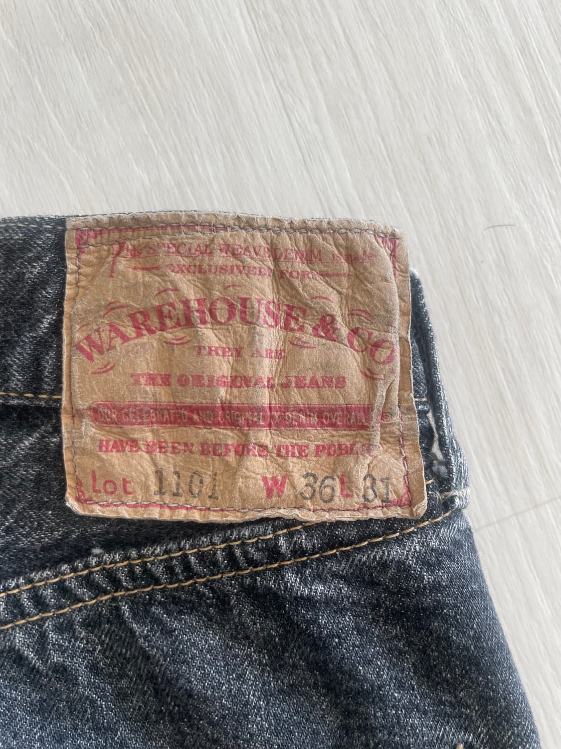 웨어하우스 2ND-HAND 1101 36사이즈 상품이미지3