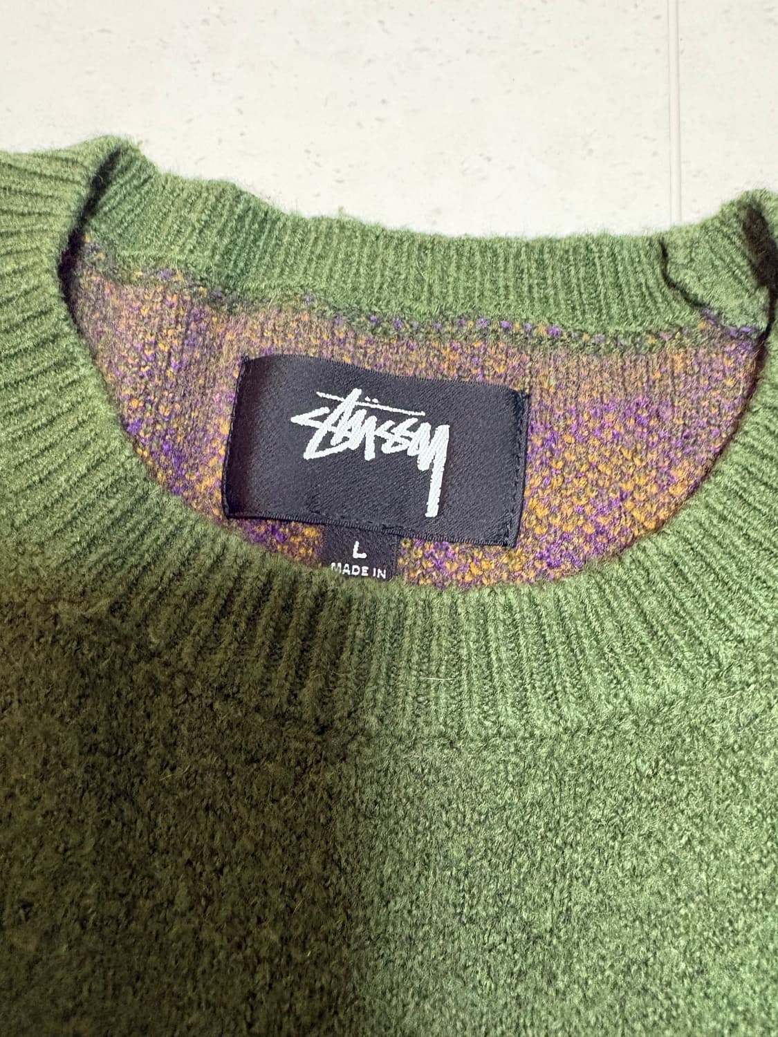 m)스투시 니트 상품이미지3