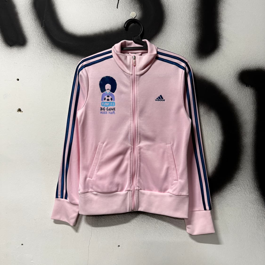 아디다스 우먼스 올드스쿨  Funk . FC 프린팅 져지 자켓 상품이미지1