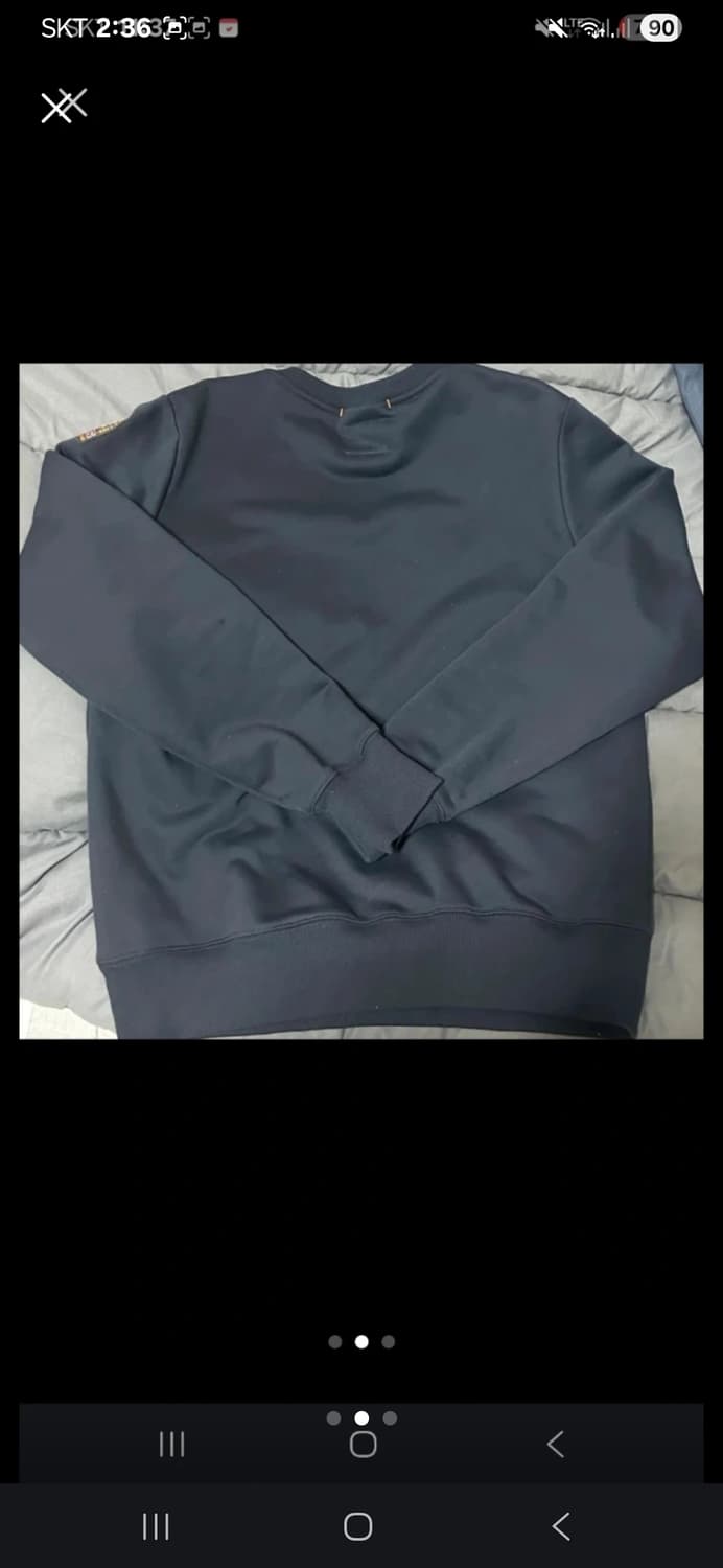 파라점퍼스 맨투맨 네이비 M 상품이미지2