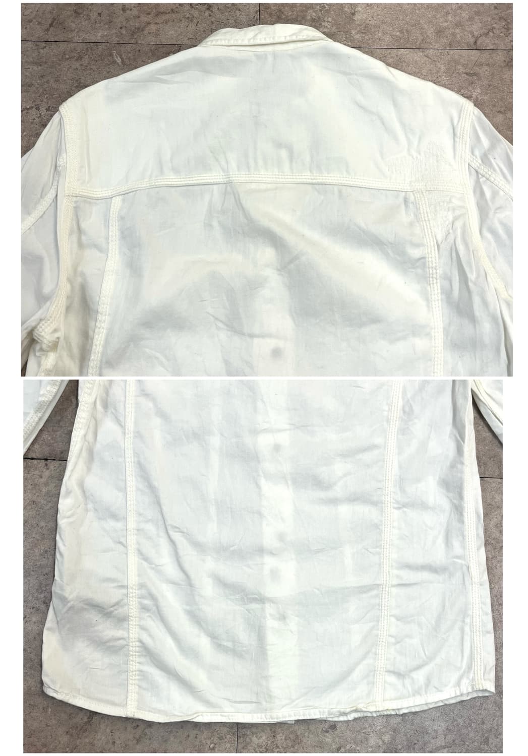 디젤 웨스턴 셔츠 화이트 #csz4167 상품이미지9