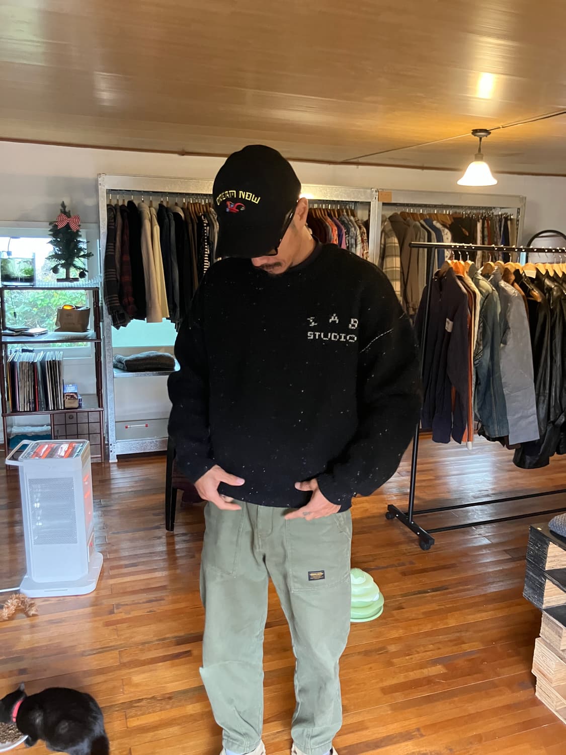 [vintage]IAB studio 헤비웨이트 니트 L 상품이미지1