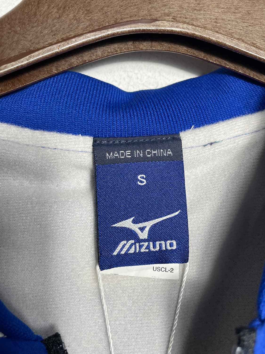 미즈노 블루 하프집업 바람막이 상품이미지4