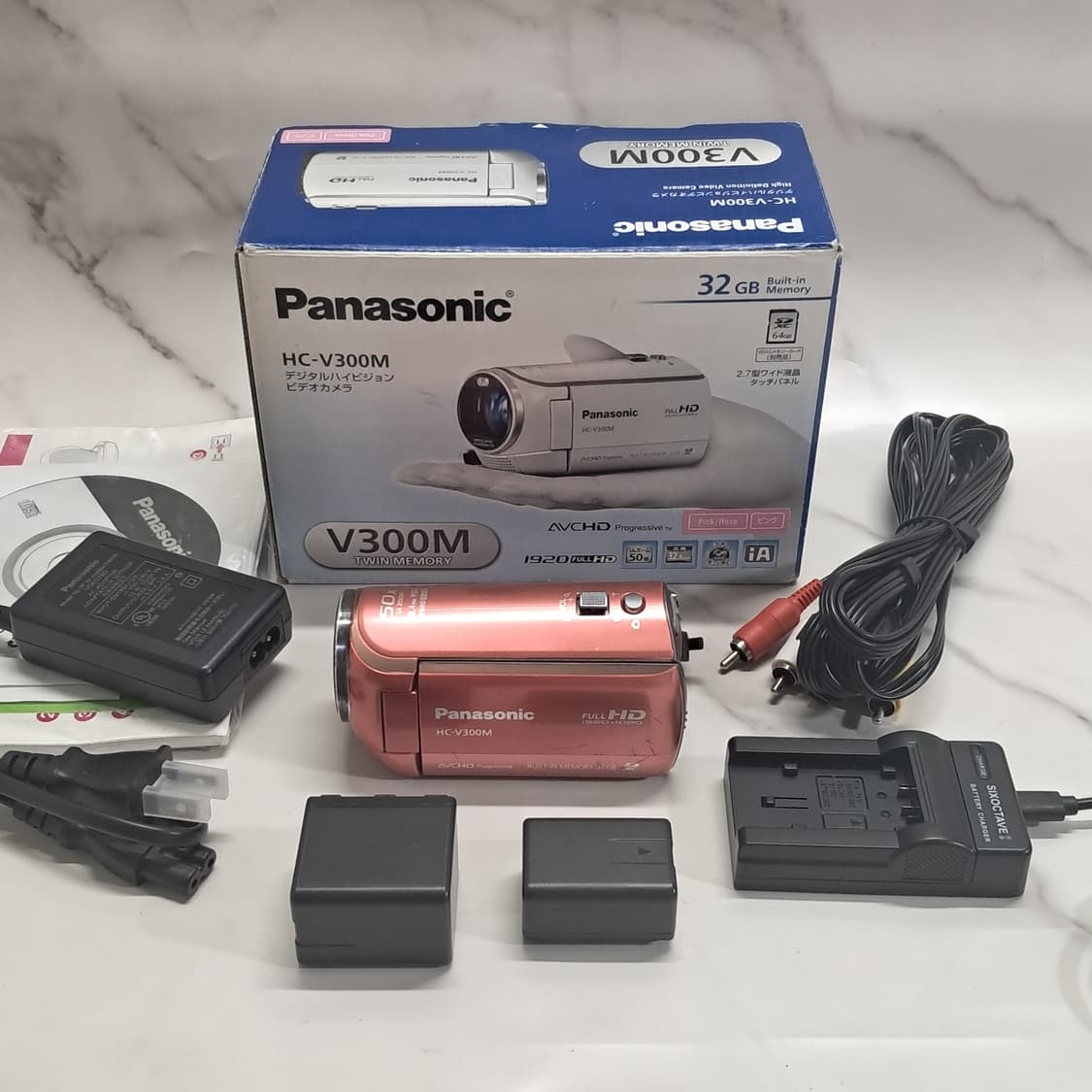 셀프캠 가능) 파나소닉 핸디캠 HC-V300M 빈티지 캠코더 상품이미지8
