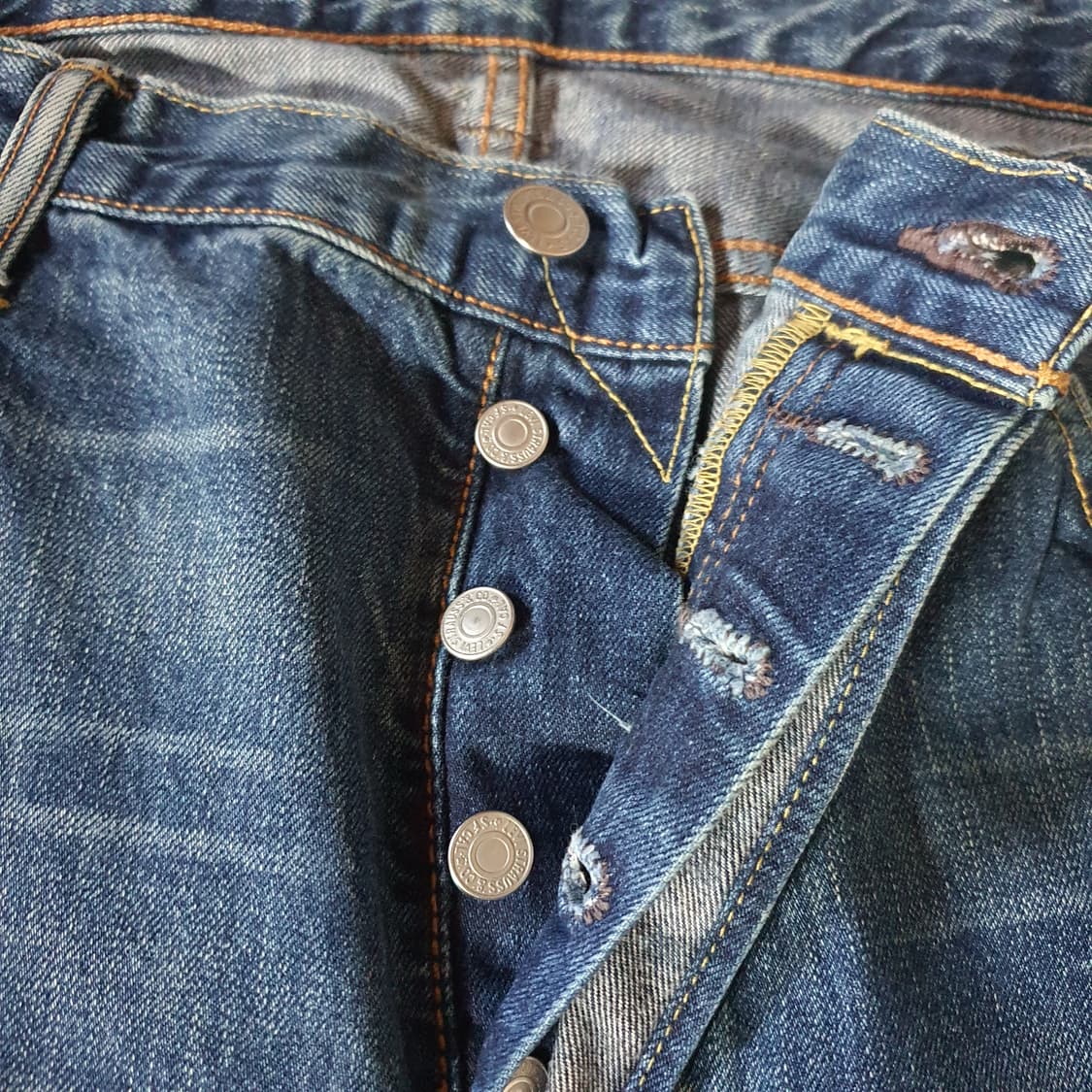 리바이스 501 버튼 빈티지  데님  상품이미지3