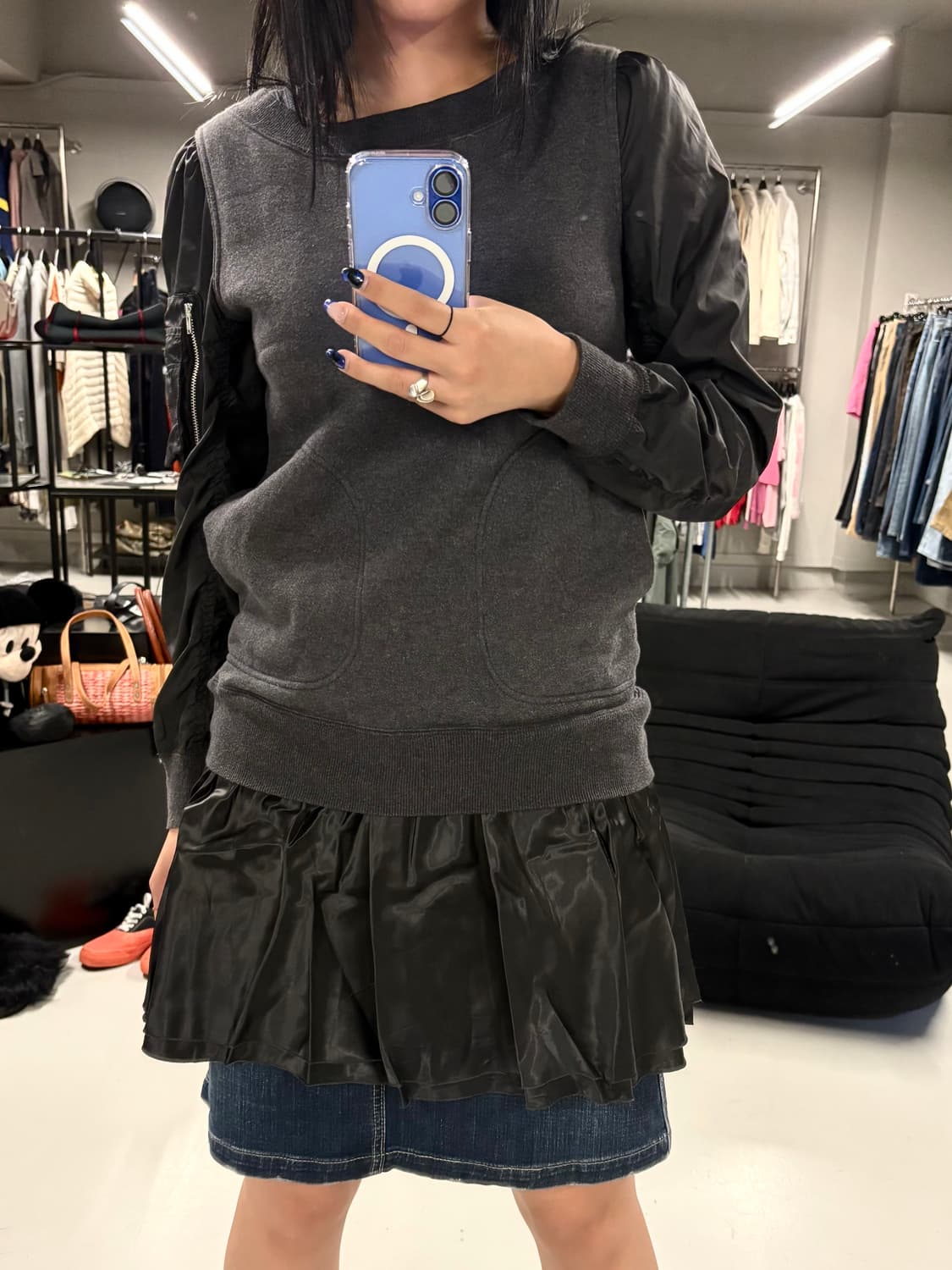 SACAI LUCK shirring one piece  상품이미지1