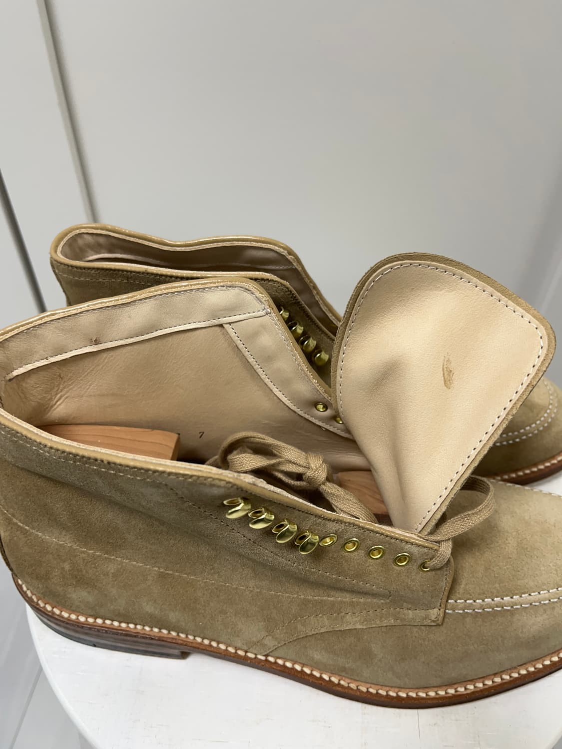 알든 인디부츠 스웨이드 탄 10D 새상품 상품이미지5