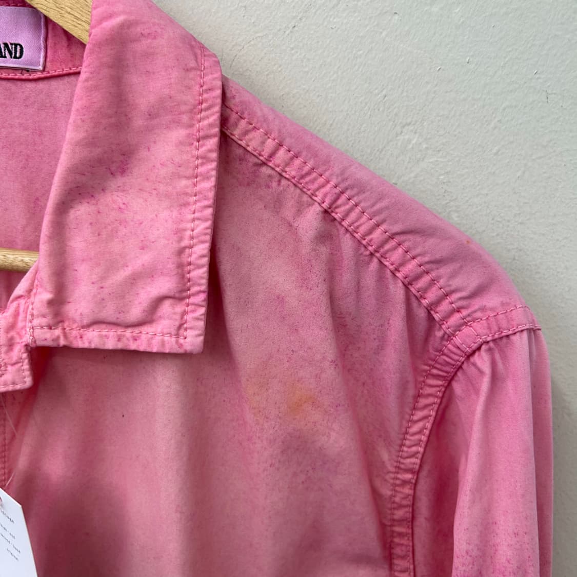 16374 - 스톤아일랜드 올드이펙트 오버셔츠 상품이미지4