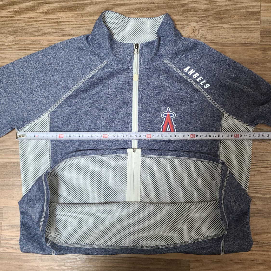 (100)마제스틱 LA에인절스 풀집업 애슬레틱 트레이닝 져지 자켓 유니폼 상품이미지7