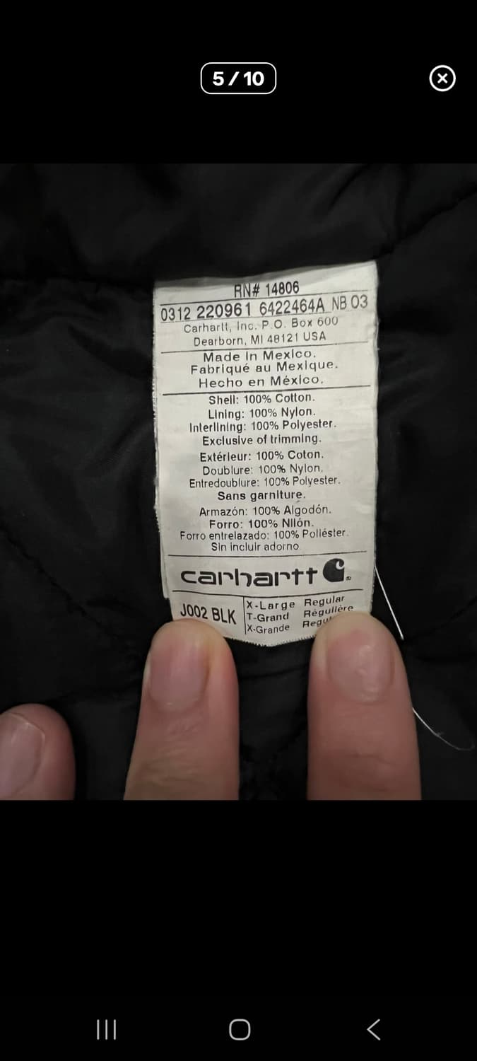 칼하트 아크틱 xl 상품이미지6