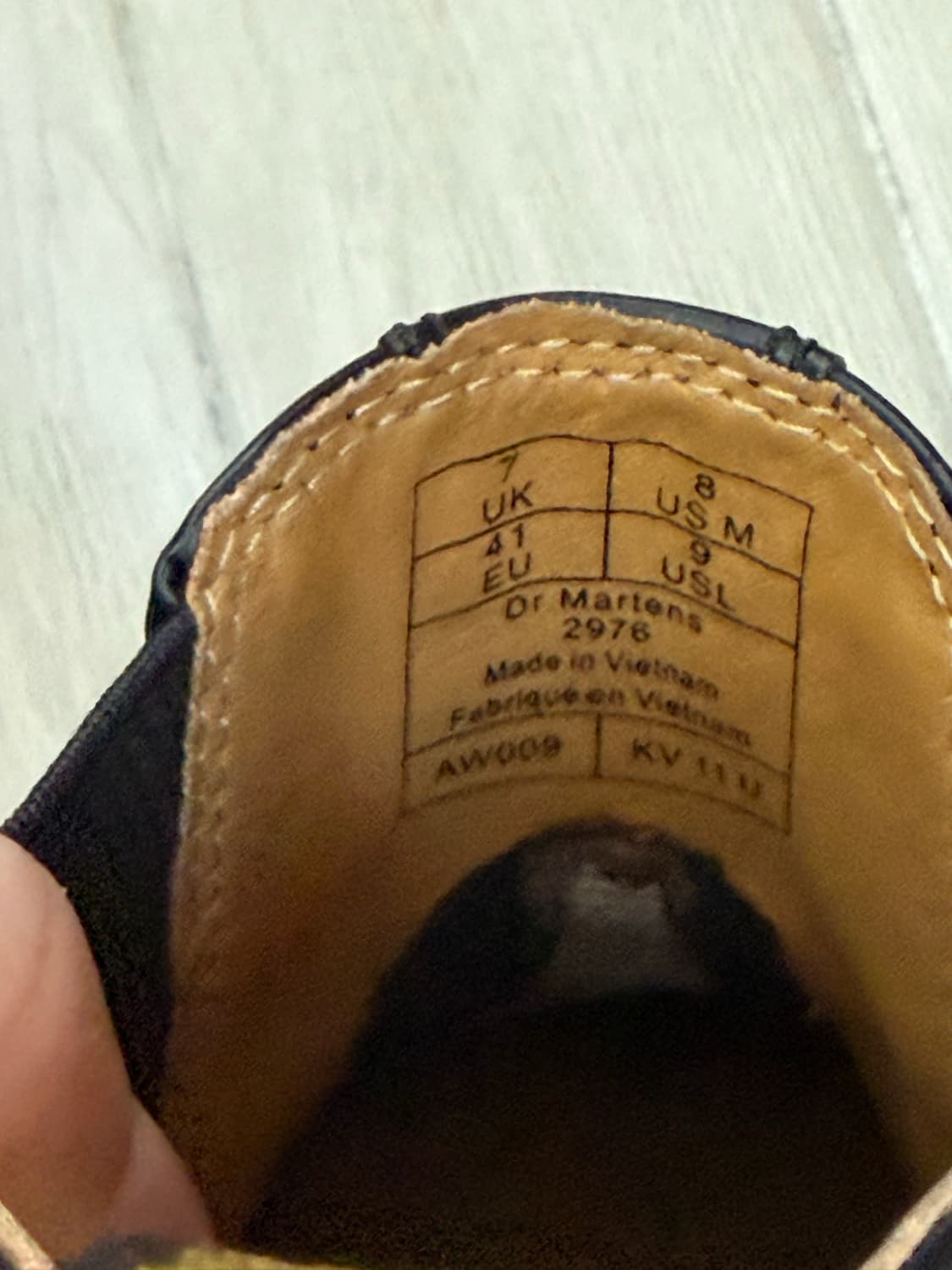 닥터마틴 2976 첼시부츠 uk7 상품이미지3